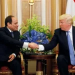 تفاصيل لقاء السيسي وترامب في قمة السبع