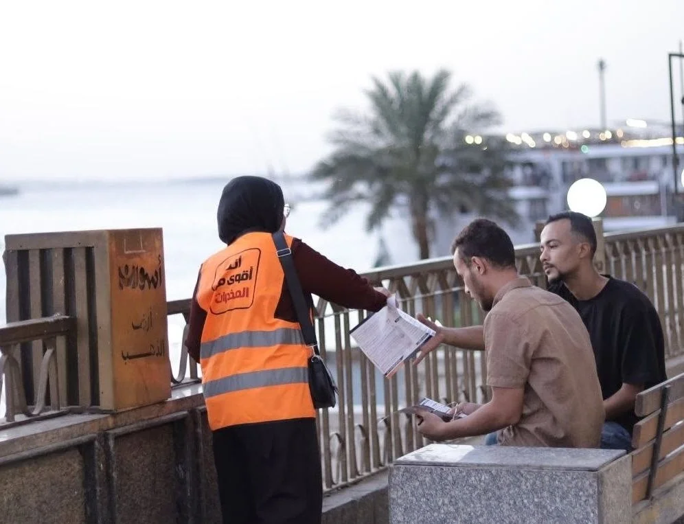حملات توعية ضد مخاطر الإدمان في أسوان