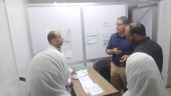 زيارة تفقدية لزيادة الأطباء بمستشفى سرس الليان