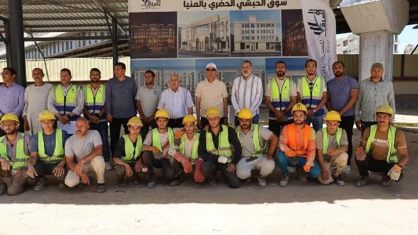 تطوير السوق الحضري في الحبشي بالمنيا