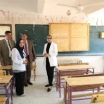 محافظ الوادي الجديد تتفقد جاهزية لجان امتحانات الثانوية العامة