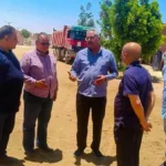 نائب محافظ سوهاج يتفقد جاهزية الخلاطة الأسفلتية