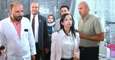 محافظ البحيرة تتفقد مستشفيات رشيد وإدفينا