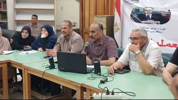 شكر وتقدير من وكيل تعليم بني سويف لنجاح امتحانات الدبلومات