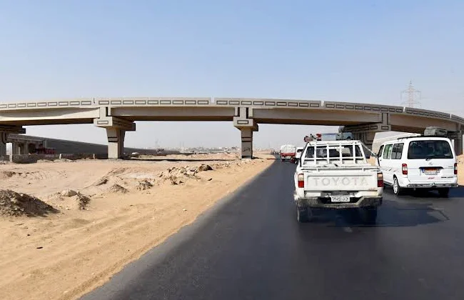 غلق كلي بطريق الواحات 10 دقائق على 4 مراحل