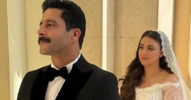 استعدادات زفاف مصطفى منصور وهايدي رفعت