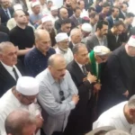 محافظ الشرقية يؤدى صلاة الجنازة ويتقدم بالعزاء في وفاة نور هاشم