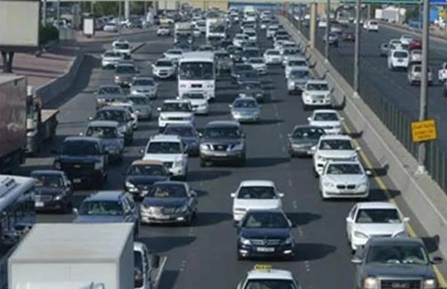ازدحام مروري في القاهرة والجيزة خلال الذروة المسائية