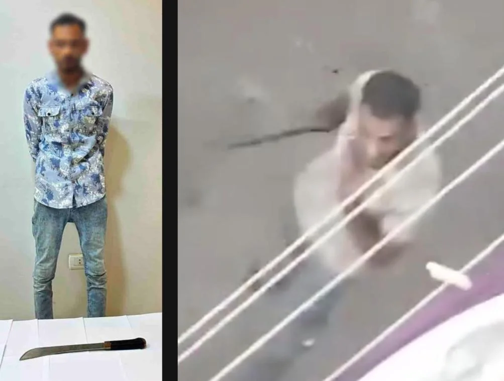 ضبط بلطجي هدد مدرسًا بسلاح أبيض في سوهاج