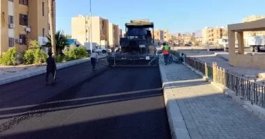 تطوير الطرق الداخلية في طور سيناء
