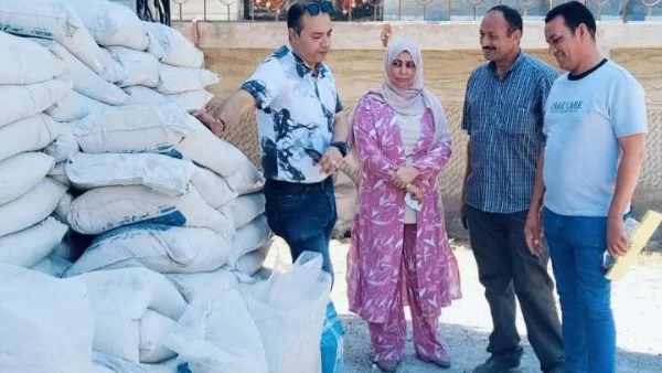 ضبط 6 أطنان أسمدة مهربة ومغشوشة في كفر الشيخ