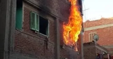 السيطرة على حريق في منزل بعزبة عاشور بالفيوم