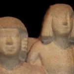 تمثال العاشقان في متحف آثار الغردقة