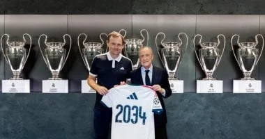 تجديد تعاقد ريال مدريد مع أديداس لمدة 8 سنوات