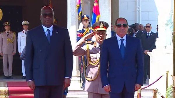 السيسي يستقبل رئيس الكونغو لتعزيز التعاون الثنائي