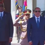 السيسي يستقبل رئيس الكونغو الديمقراطية في قصر الاتحادية