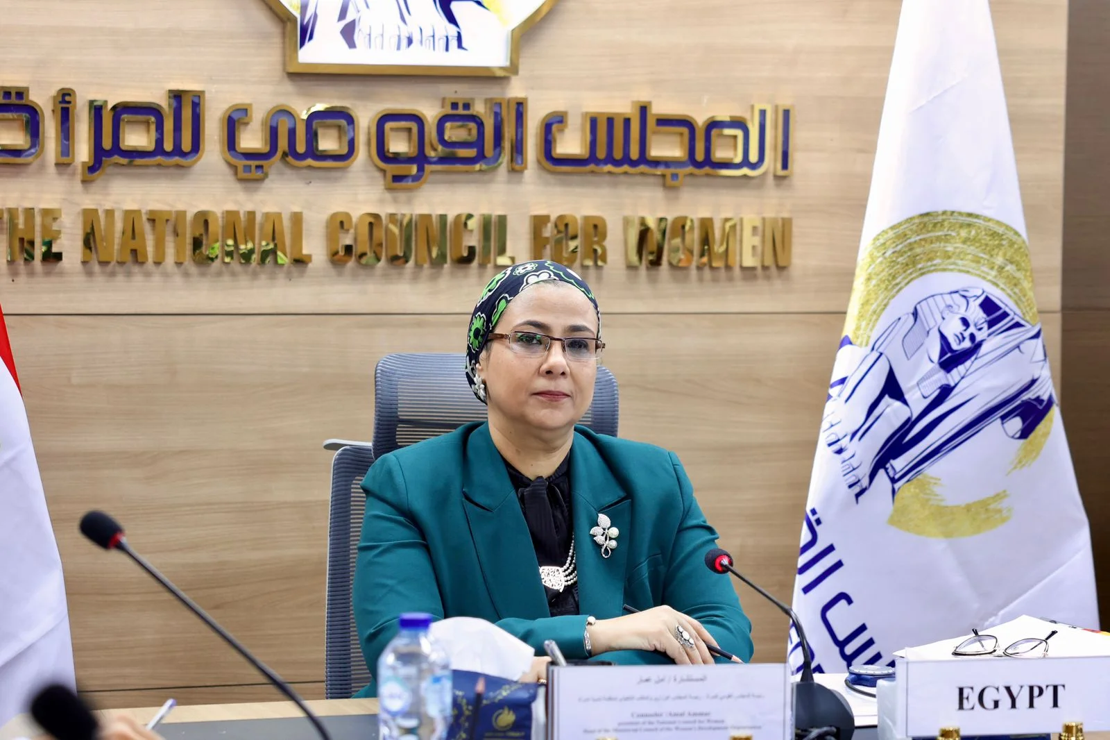 متابعة أعمال فروع المجلس القومي للمرأة بالمحافظات
