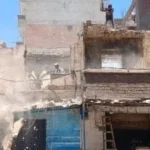 إزالة العقارات الآيلة للسقوط بالإسكندرية