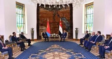كلمة الرئيس السيسي خلال المؤتمر الصحفي مع رئيس الكونغو الديمقراطية