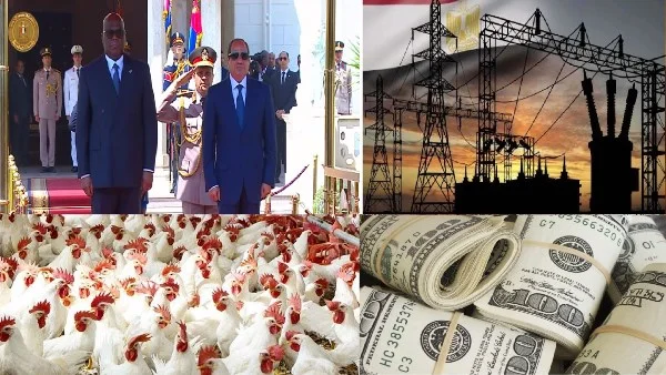 السيسي وتشيسيكيدي يشهدان توقيع مذكرات تفاهم