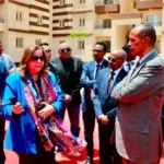 زيارة الرئيس الإريتري لوحدات سكن لكل المصريين