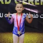 فيروز عبدالهادي تتوج بذهبية الجمباز الأيروبيك
