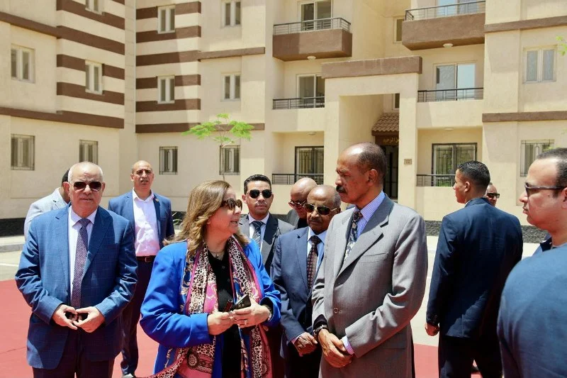 زيارة الرئيس الإريتري لوحدات "سكن لكل المصريين"