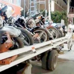 رفع 599 دراجة نارية متروكة من الشوارع