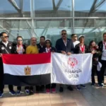 استقبال حافل لبعثة الأولمبياد الخاص المصري بمطار القاهرة