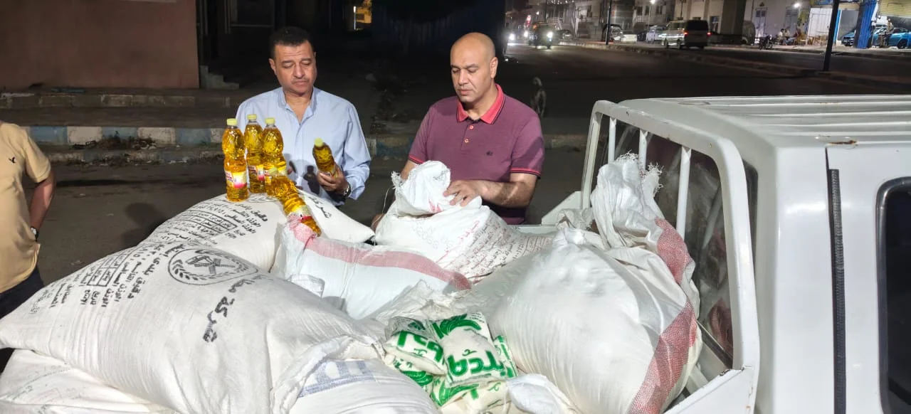 ضبط طن من الدقيق المدعم في مطروح قبل بيعه بالسوق السوداء