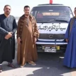 شباب المعابدة يعززون التكافل الاجتماعي بسيارة لنقل الموتى