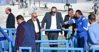 صيانة طلمبات كسح الروبة بمحطة القنطرة غرب