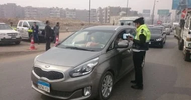 ضبط 107 آلاف مخالفة مرورية وقضايا عملة وتموين