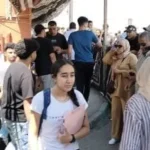 فرحة طلاب الثانوية العامة بالإسماعيلية بعد امتحان اللغة الأجنبية الثانية