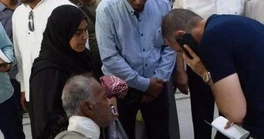 تفقد محافظ أسوان للمركز التكنولوجي لخدمة المواطنين