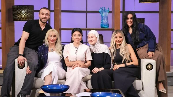 أسرة حسام حسن ضيف برنامج "الستات" على قناة النهار