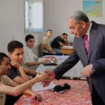 تفقد محافظ الإسماعيلية لجان الثانوية العامة في فايد