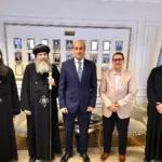 زيارة الأنبا بيجول لديوان محافظة أسيوط