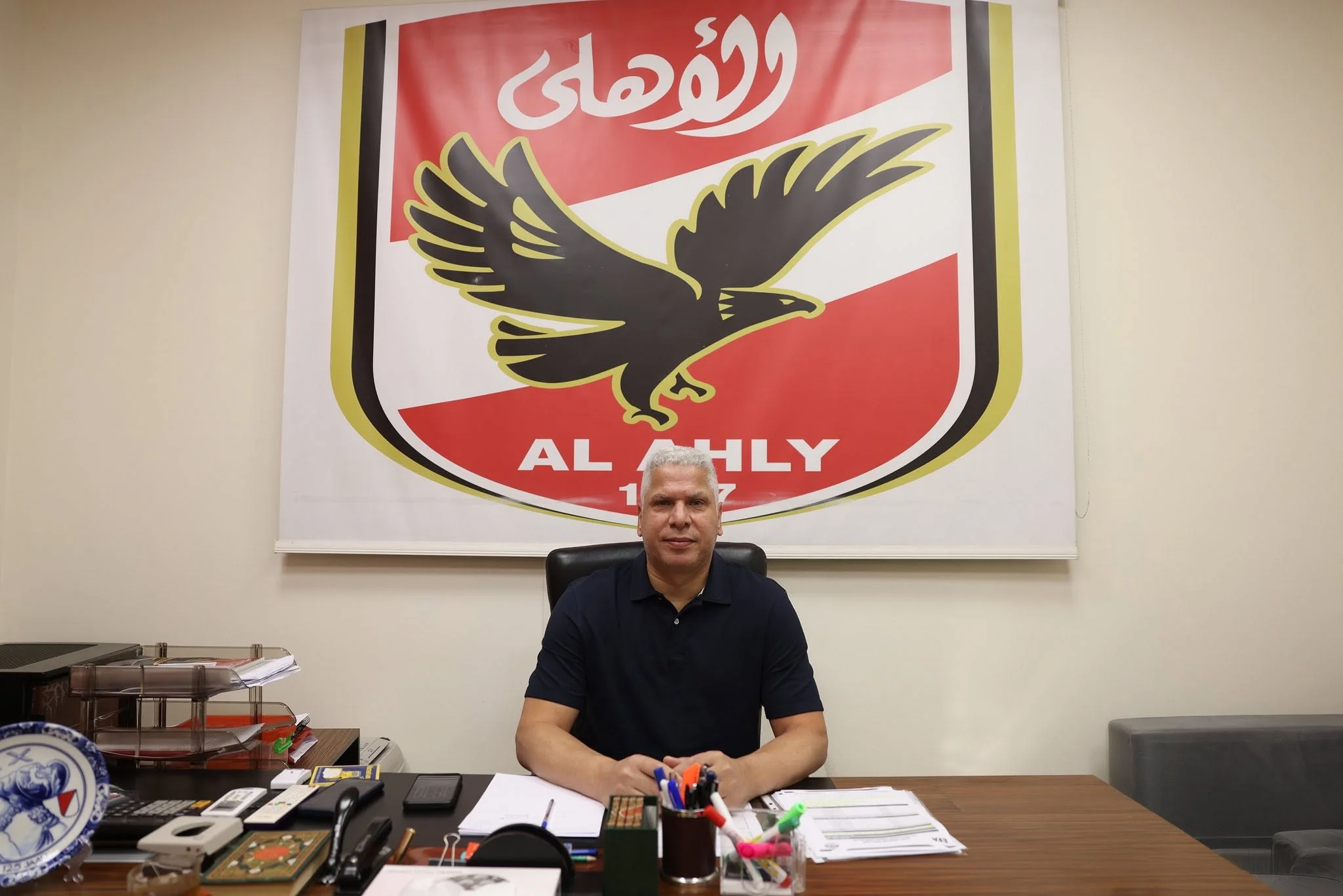 وائل جمعة يبدأ مهامه مديرًا للكرة في الأهلي