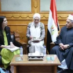 أيمن عبدالغني يستقبل وفد اليونيسيف لدعم التعليم