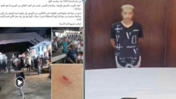 لص يحاول سرقة هاتف ويعتدي بسلاح أبيض في المرج