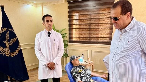 حملة للتبرع بالدم في الفيوم