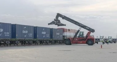 مشروع الميناء الجاف والمنطقة اللوجيستية ببرج العرب