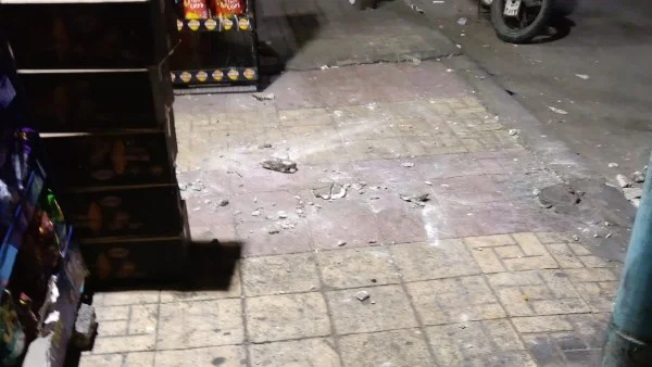 سقوط جزء من شرفة عقار في اللبان بلا إصابات