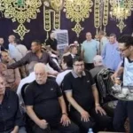 عزاء الفنان الراحل عبد العزيز مخيون في البحيرة