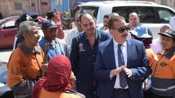 محافظ بورسعيد يوجه بتكثيف جهود النظافة العامة