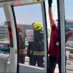 تجربة طوارئ ناجحة في مطار القاهرة