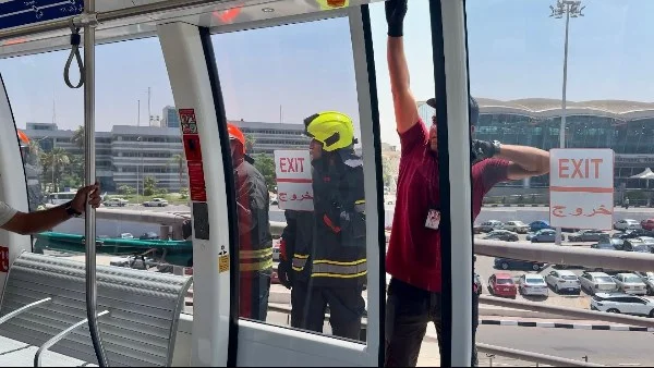 تجربة طوارئ ناجحة في مطار القاهرة