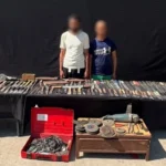 ضبط 107 أسلحة بيضاء في شقة ببولاق أبو العلا