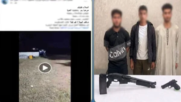 القبض على 3 أشخاص أطلقوا النار في حفل زفاف بالمنيا